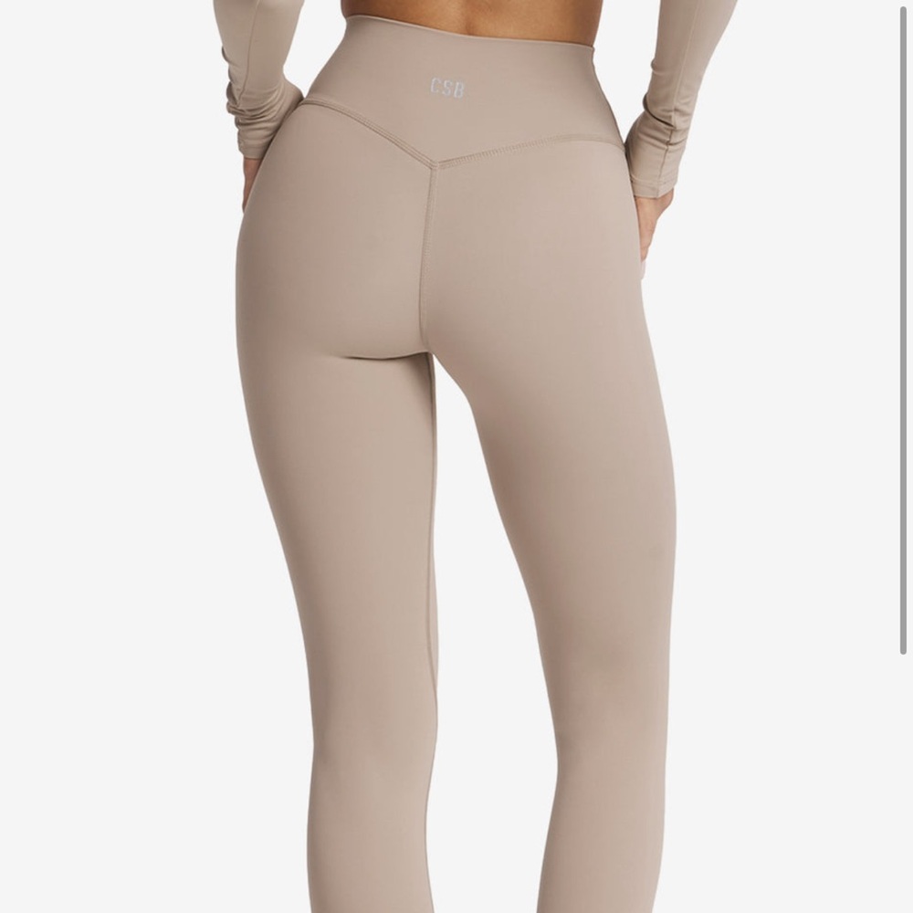 Crop Shop Boutique Tan Leggings